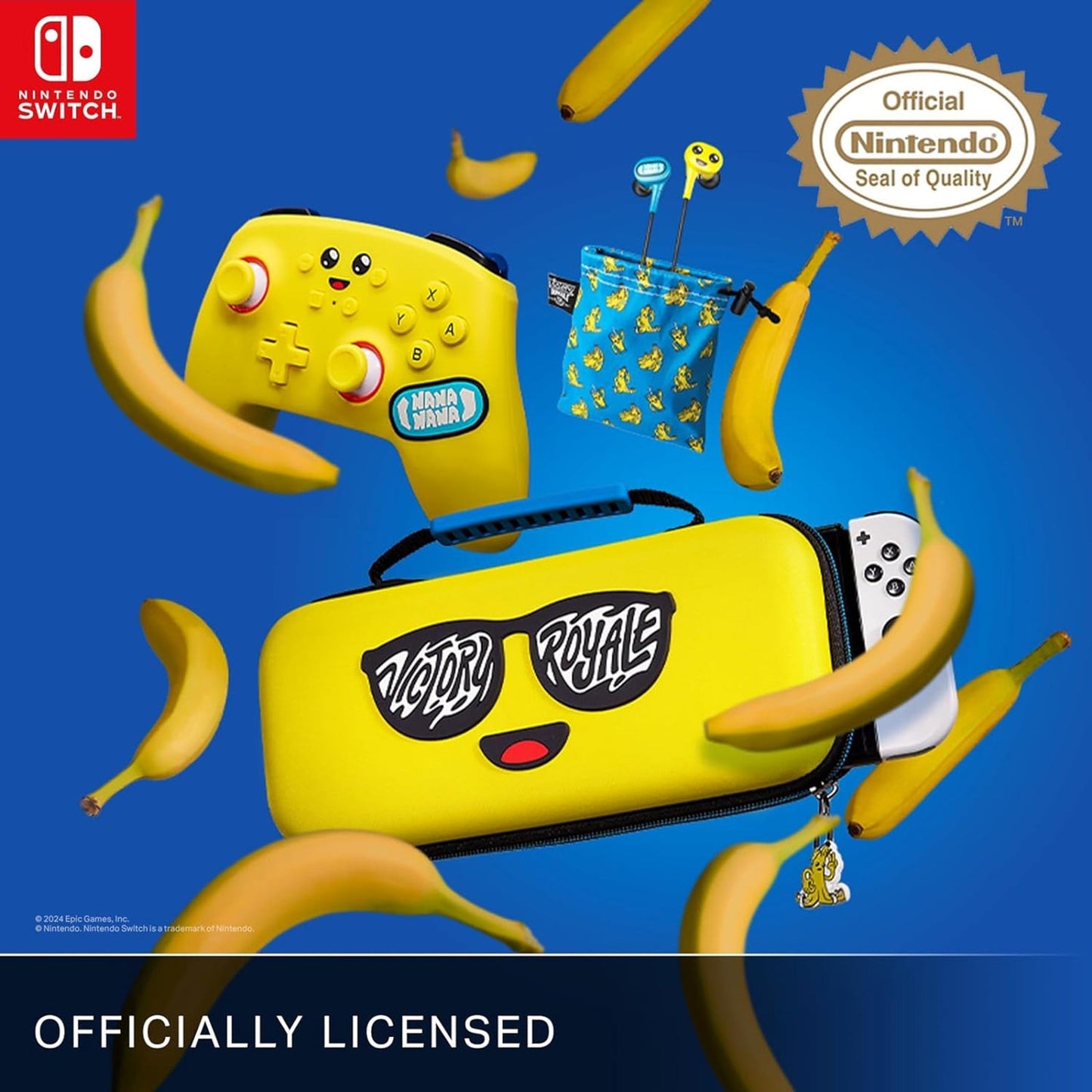 PowerA - Switch Controller Enhanced Wireless: Fortnite: Peely - PowerA