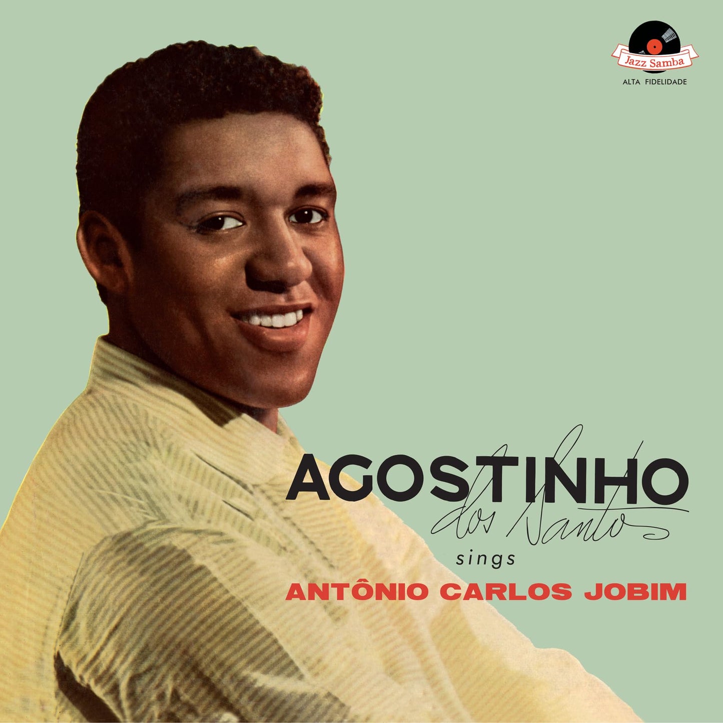 Dos Agostinho Santos - Agostinho Dos Santos Sings Antonio Carlos Jobim [LP] Vinyl Record Album Cover