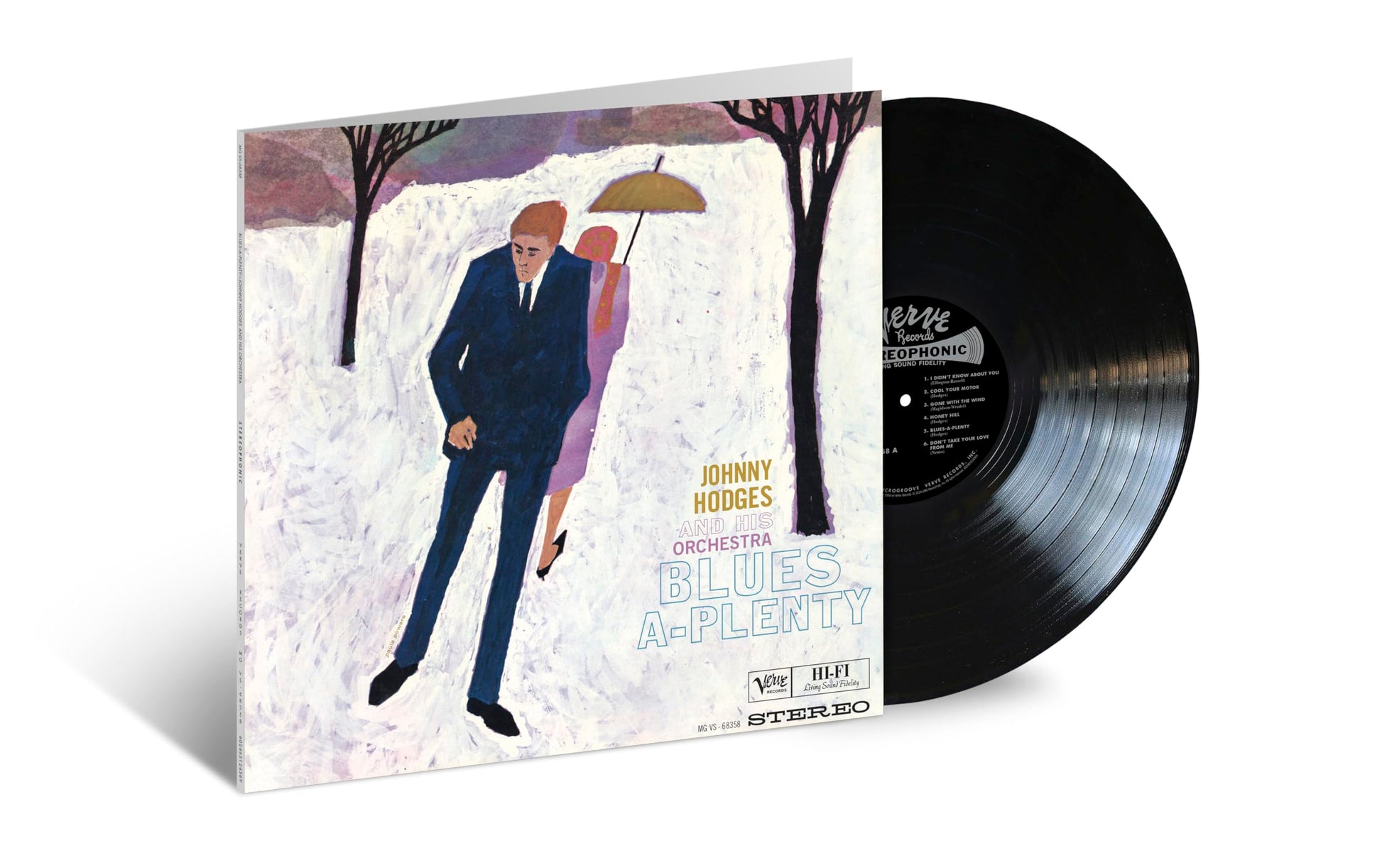 Johnny Hodges - Blues A Plenty (Verve Acoustic Sounds Series) [LP] Vinyl Record Album Cover