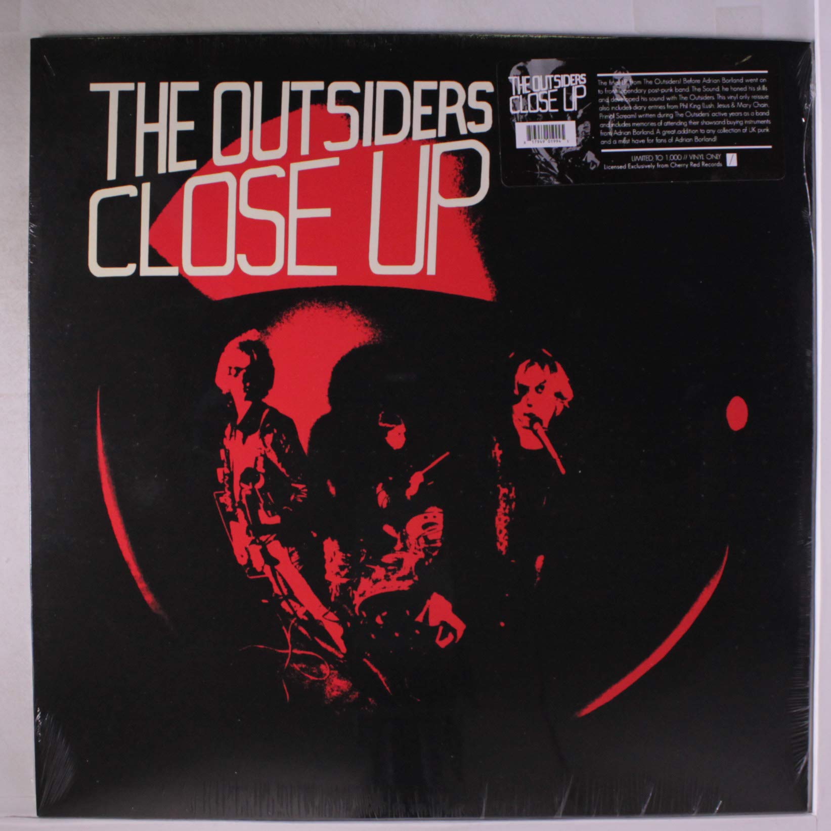 Outsiders - CLOSE UP [LP] Vinyl Record Album Cover