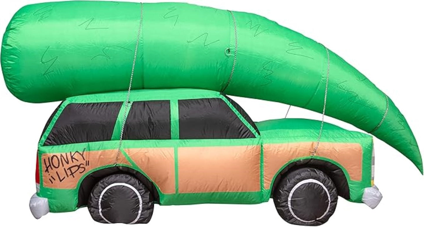 Xmas Vacation Movie Inflatable Indoor\Outdoor 6Ft Tall Car/Tree Christmas Decoration