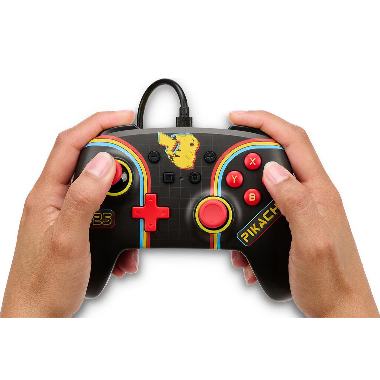 PowerA - Switch Controller Enhanced Wired: Pokemon: Pikachu Arcade - PowerA