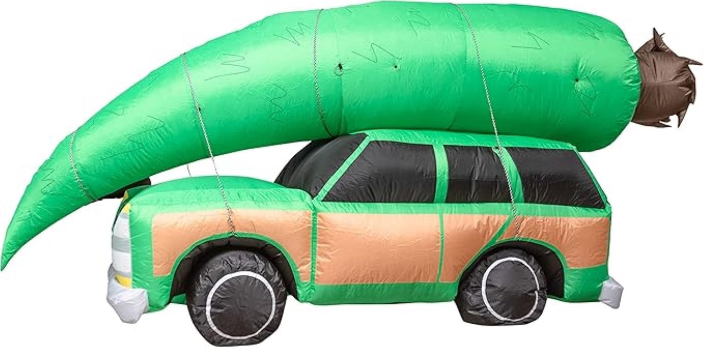 Xmas Vacation Movie Inflatable Indoor\Outdoor 6Ft Tall Car/Tree Christmas Decoration