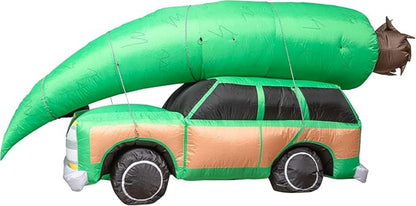Xmas Vacation Movie Inflatable Indoor\Outdoor 6Ft Tall Car/Tree Christmas Decoration