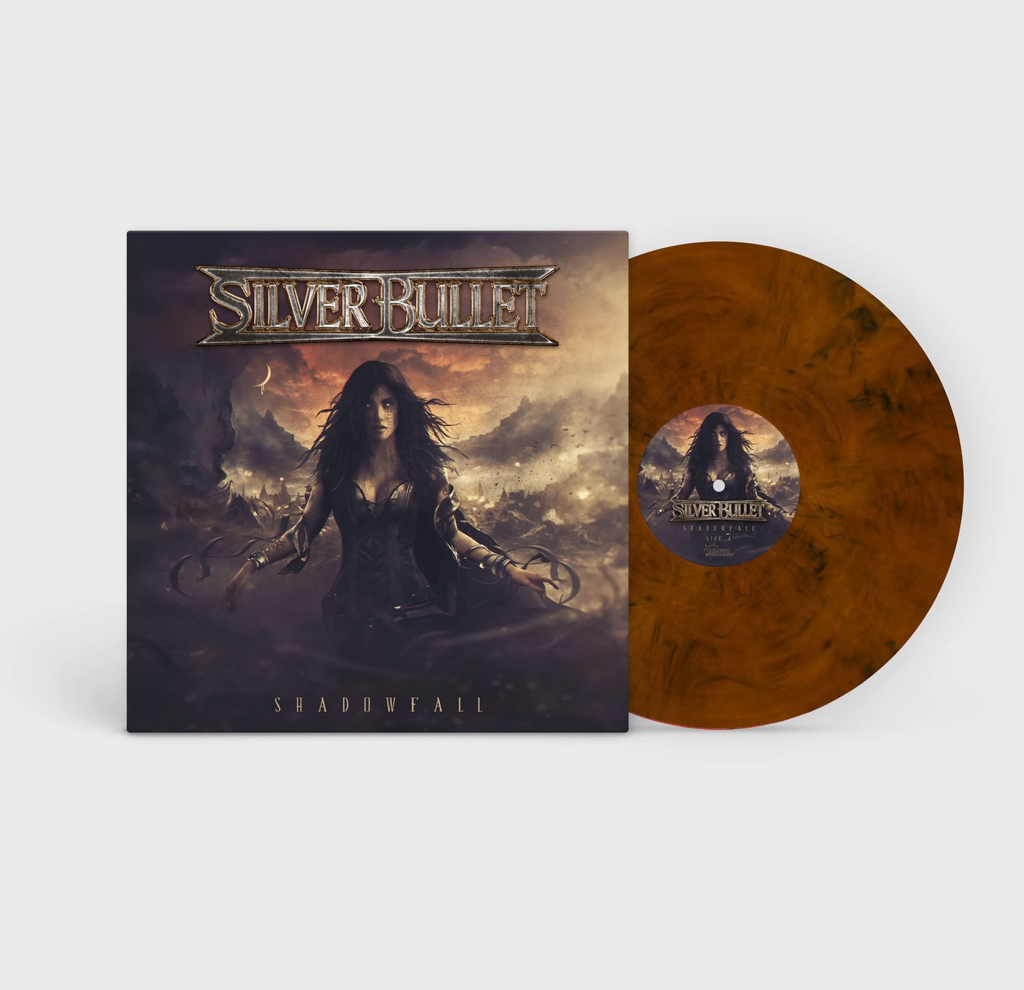 Silver Bullet - Shadowfall (Blk) [Colored Vinyl] (Org) (Hol) Vinyl Record Album Cover