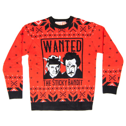Funniest Xmas Movie Ever Wanted Bad Guys Unisex Ugly Christmas Sweater