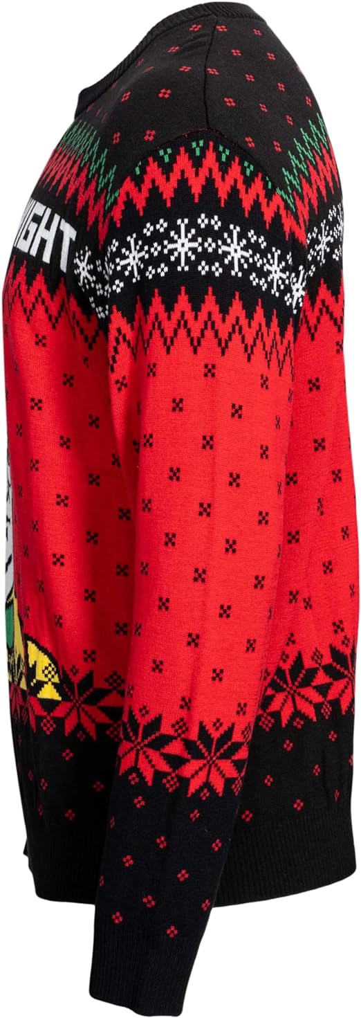 Ripple Junction Silent Dwight Elf Ugly Christmas Sweater