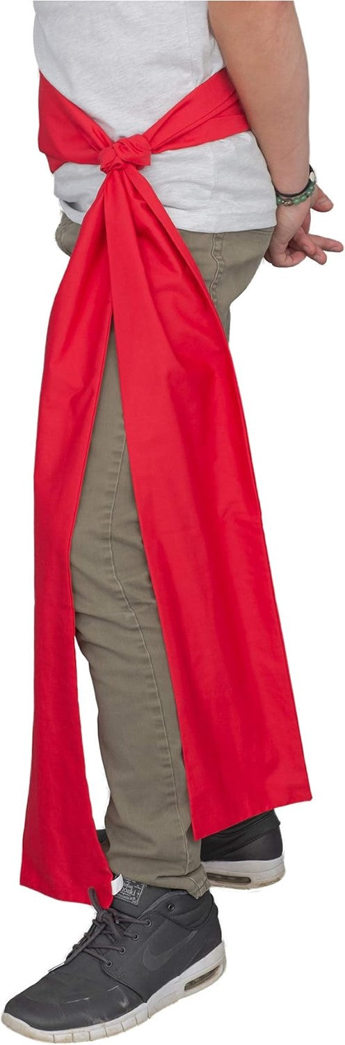 Adult Red Renaissance Fair Halloween Cosplay Costume Sash