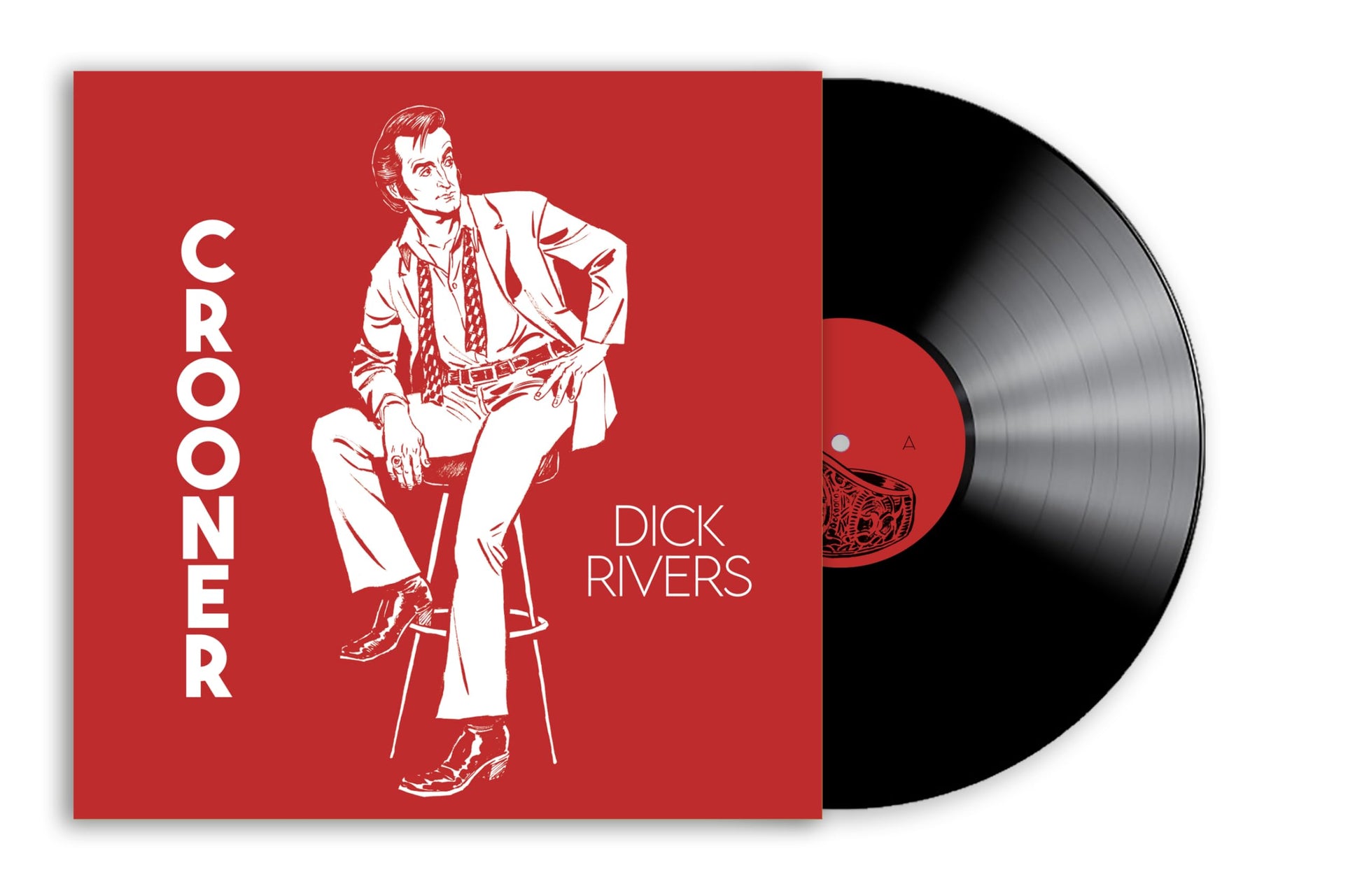 Dick Rivers - Crooner (Hol) [LP] Vinyl Record Album Cover