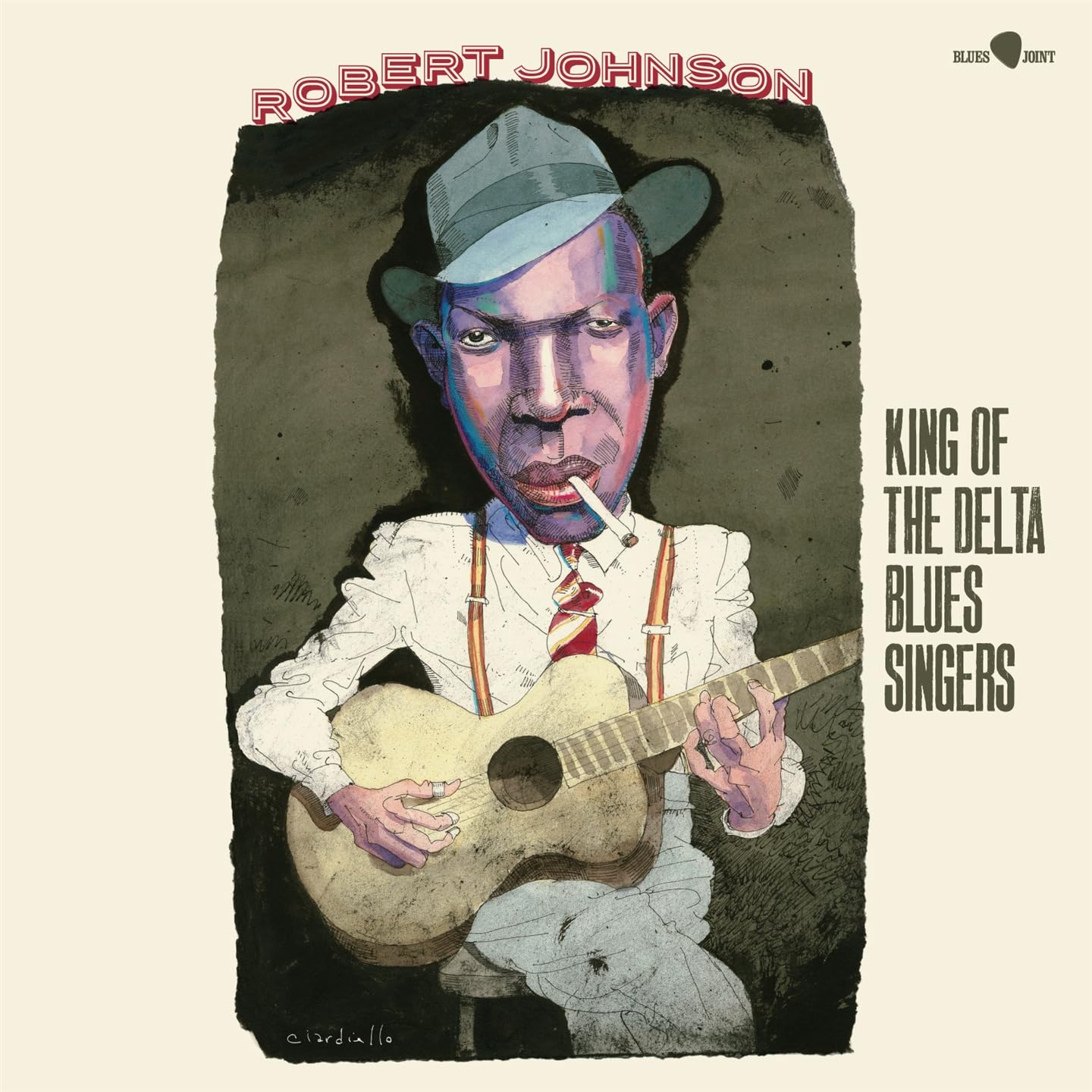 Robert Johnson - King Of The Delta Blues Singers (Bonus Tracks) [LP] Vinyl Record Album Cover