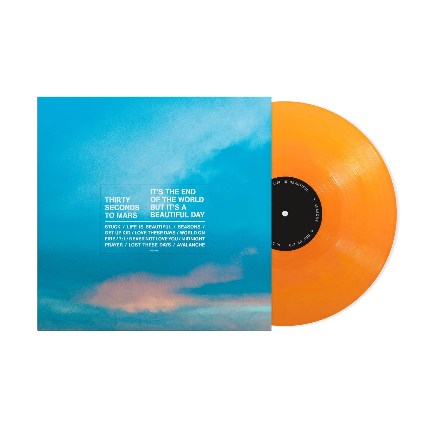 Thirty Seconds To Mars - It's The End Of The World But It's A Beautiful Day [LP] Vinyl Record