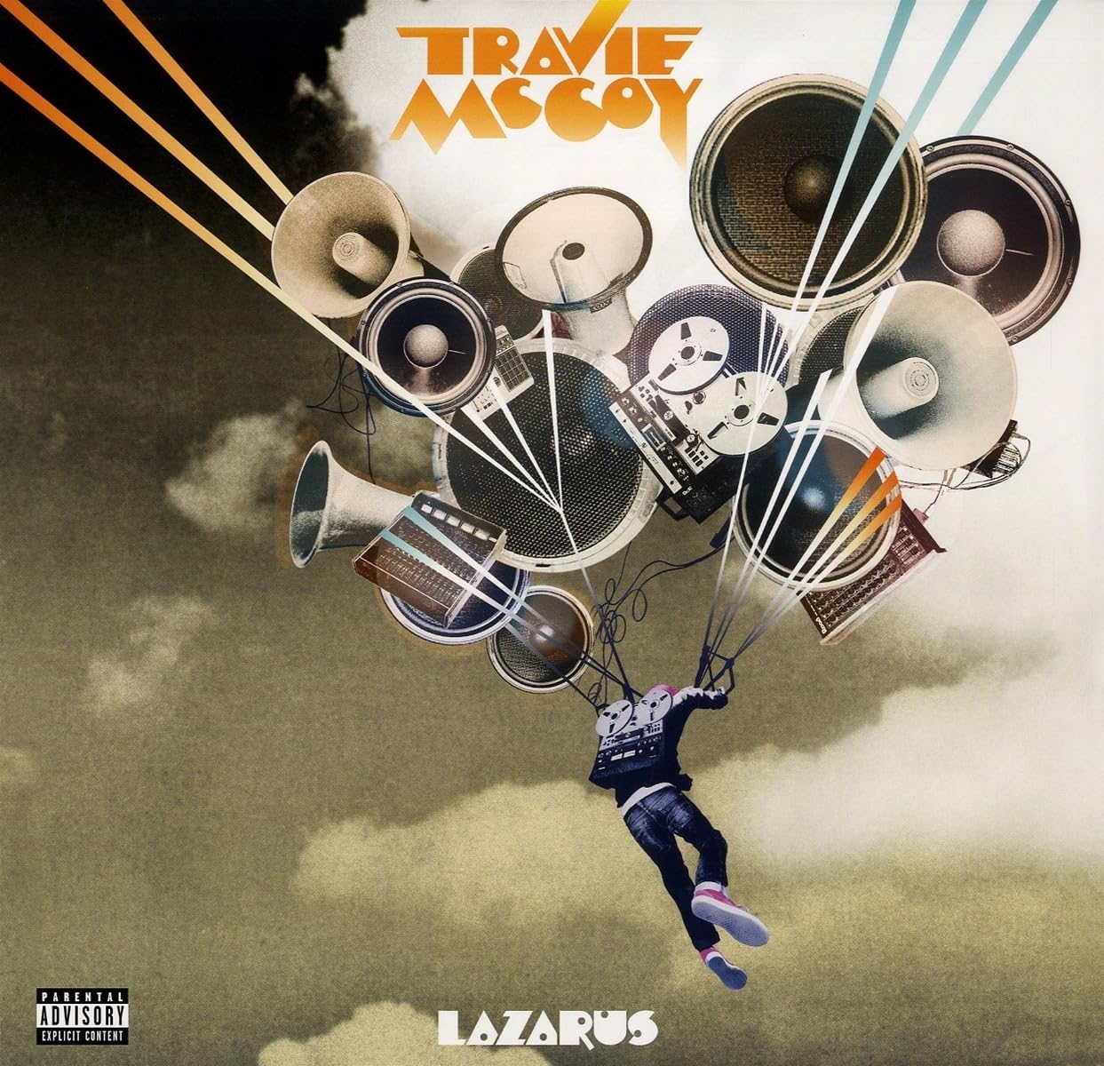 Travie Mccoy - Lazarus [Colored Vinyl] (Org) (Bme) Vinyl Record Album Cover