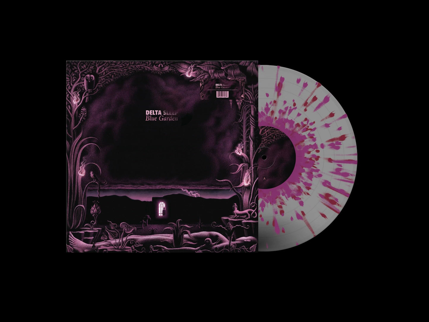 Delta Sleep - Blue Garden [Colored Vinyl] [Clear Vinyl] (Purp) (Spla) (Uk) Vinyl Record Album Cover