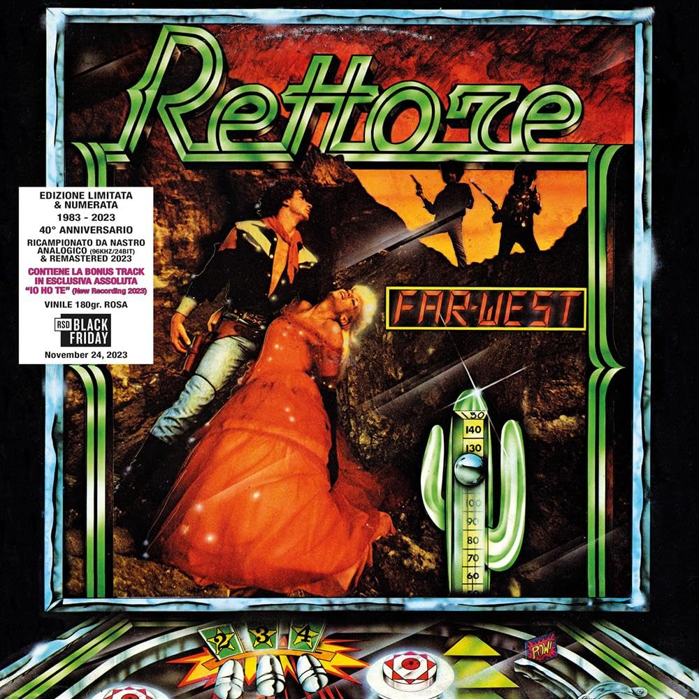 Rettore - Far West [Limited Edition] [Remastered] (Ita) Vinyl Record Album Cover