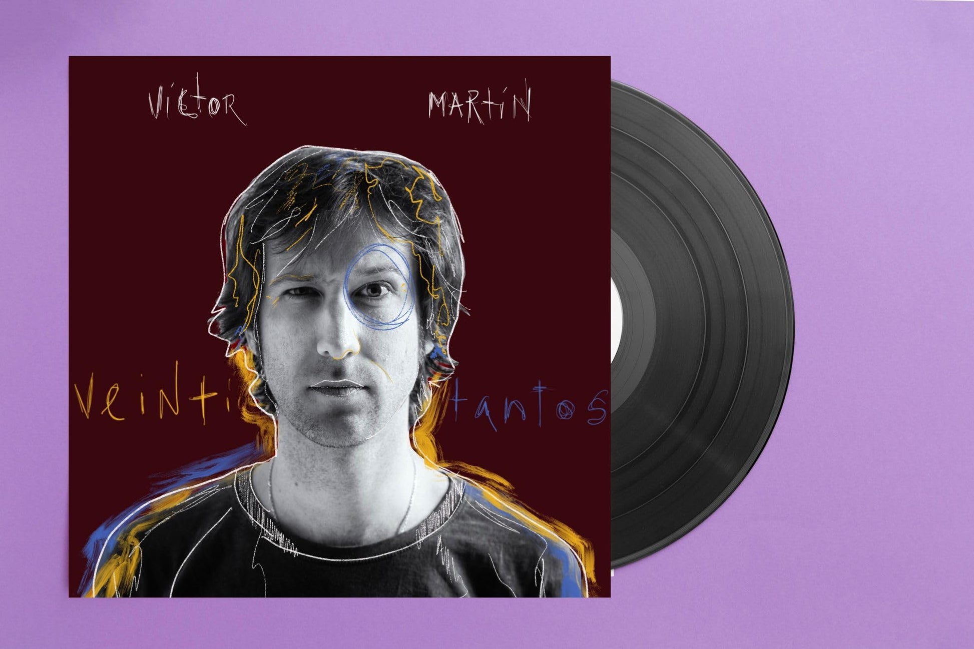 Victor Martin - Veintitantos (W/Cd) (Spa) [LP] Vinyl Record Album Cover
