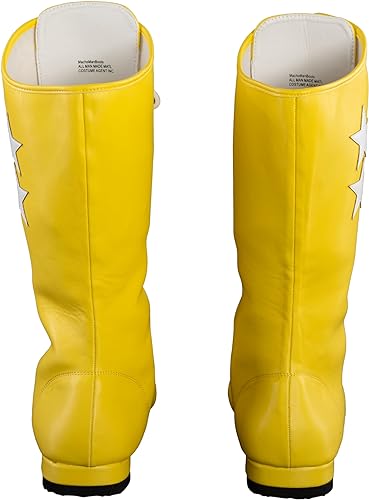 Macho Wrestler Man Madness Yellow Boots