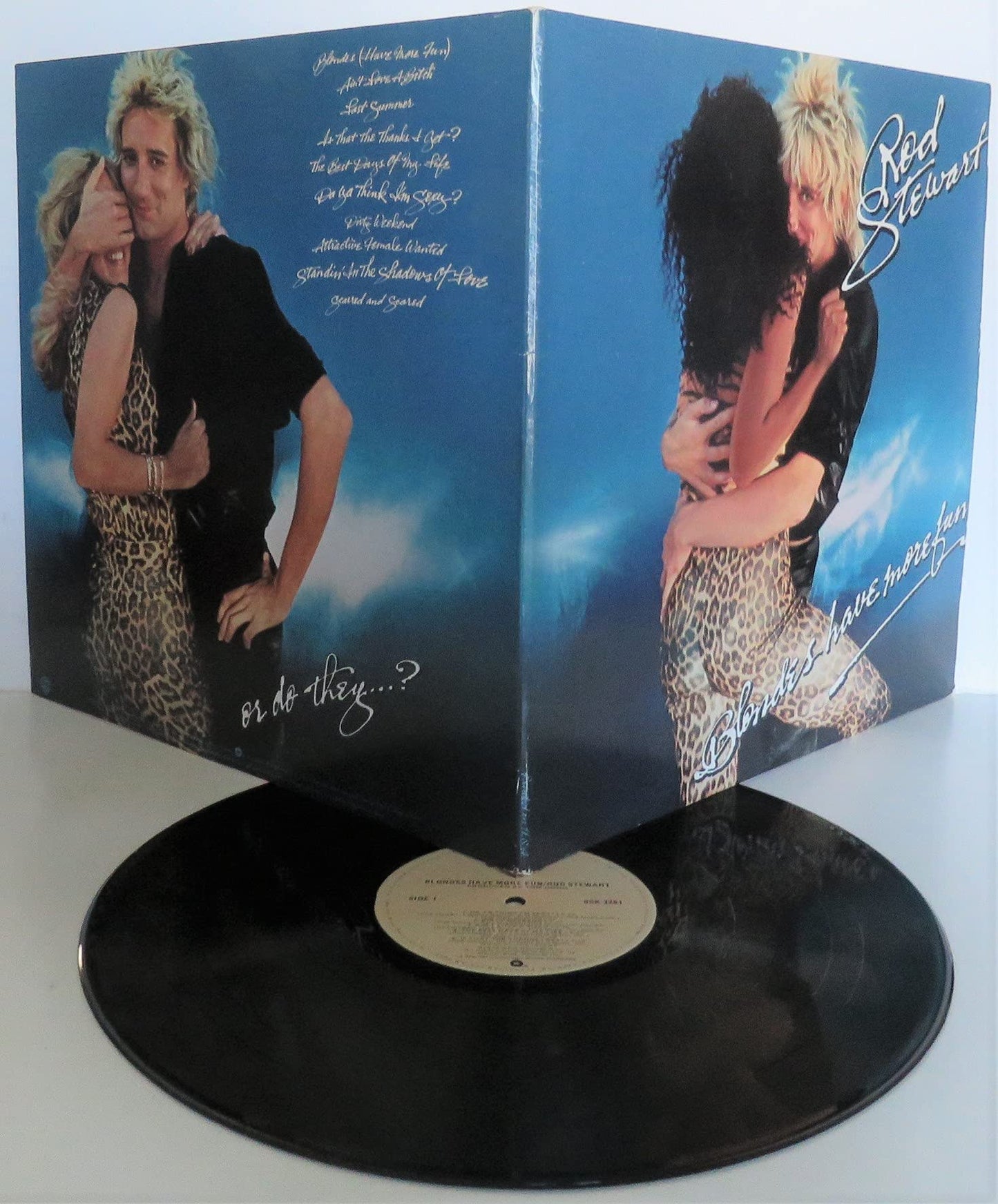 Rod Stewart - Blondes Have More Fun (Arg) [LP] Vinyl Record Album Cover