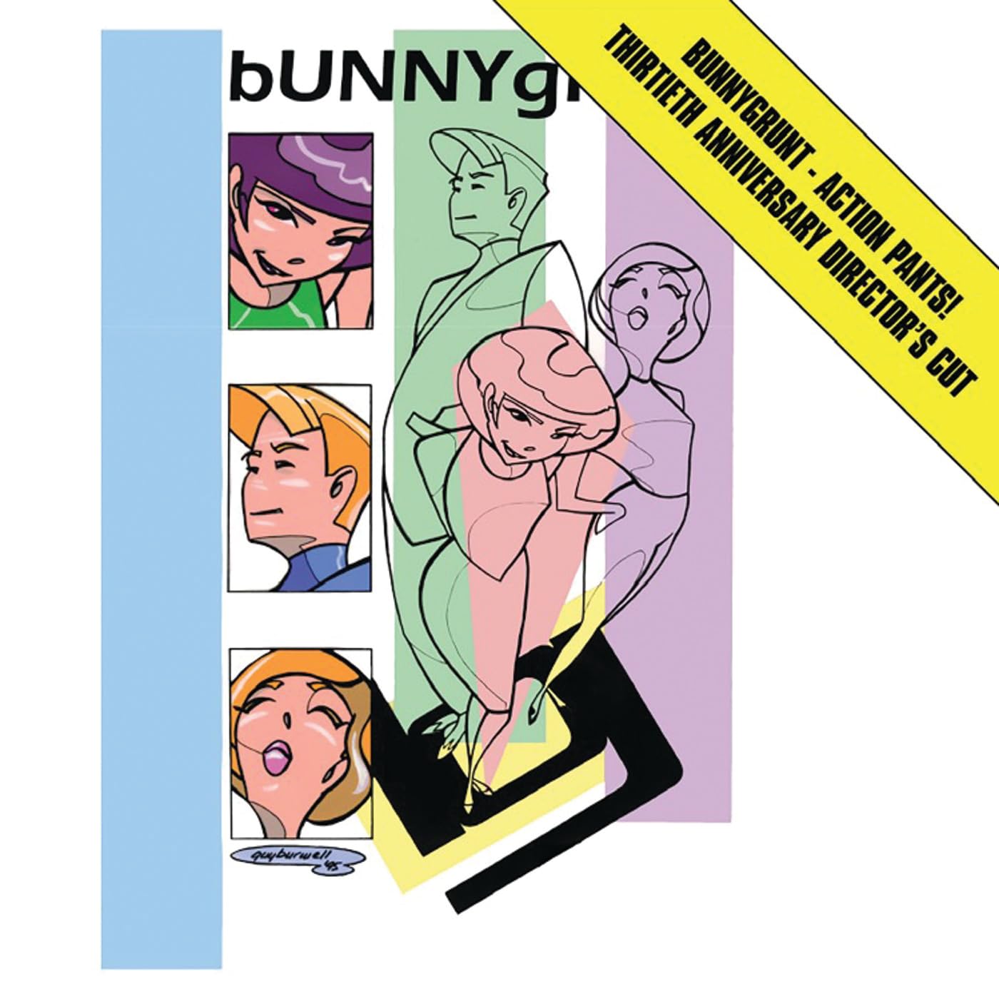 Bunnygrunt - Action Pants [LP] Vinyl Record Album Cover