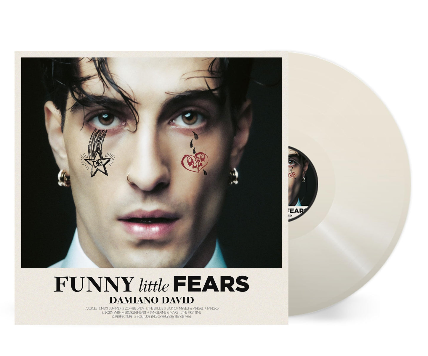 David, Damiano - Funny Little Fears [LP] Vinyl Record Album Cover