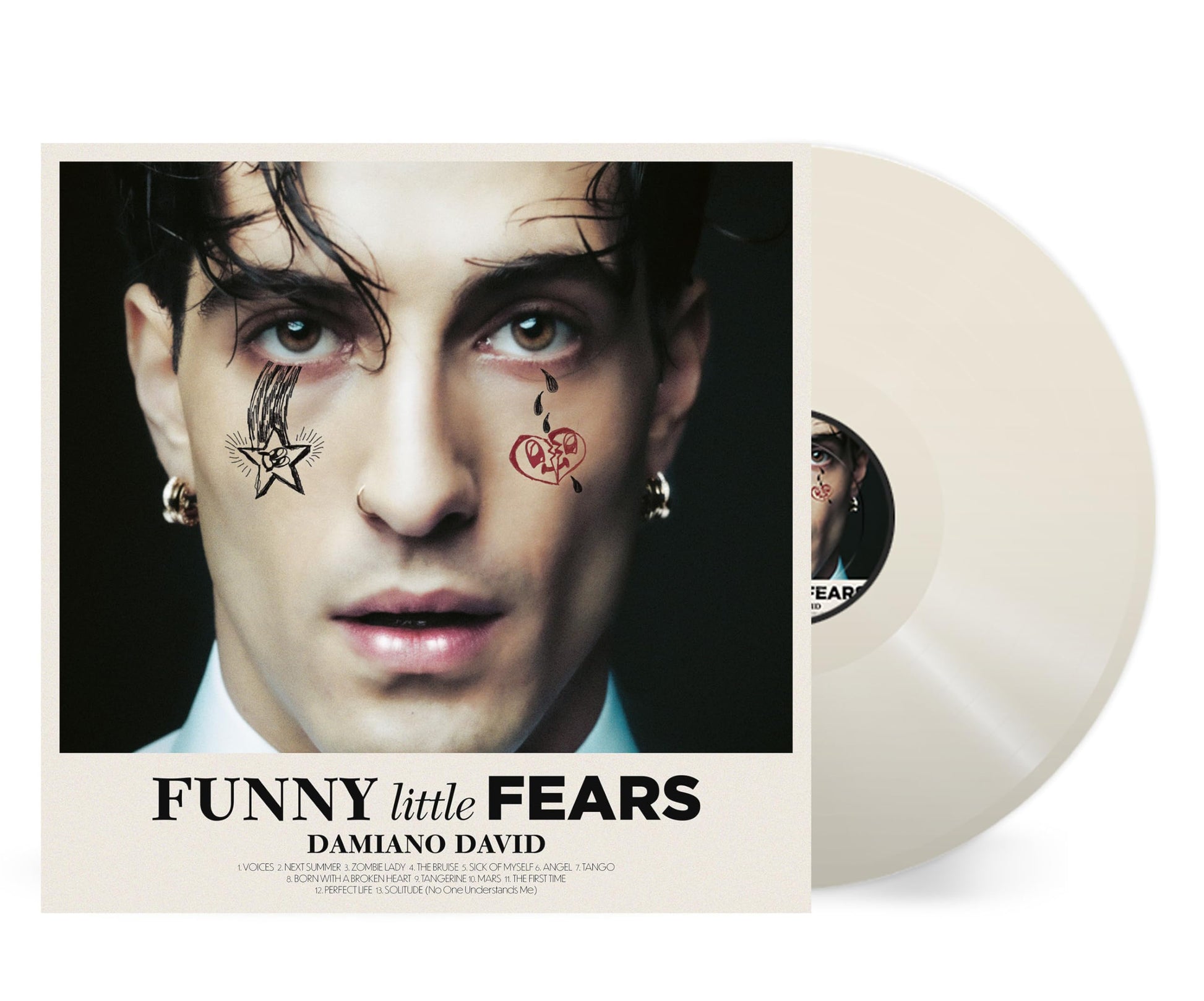 David, Damiano - Funny Little Fears [LP] Vinyl Record Album Cover