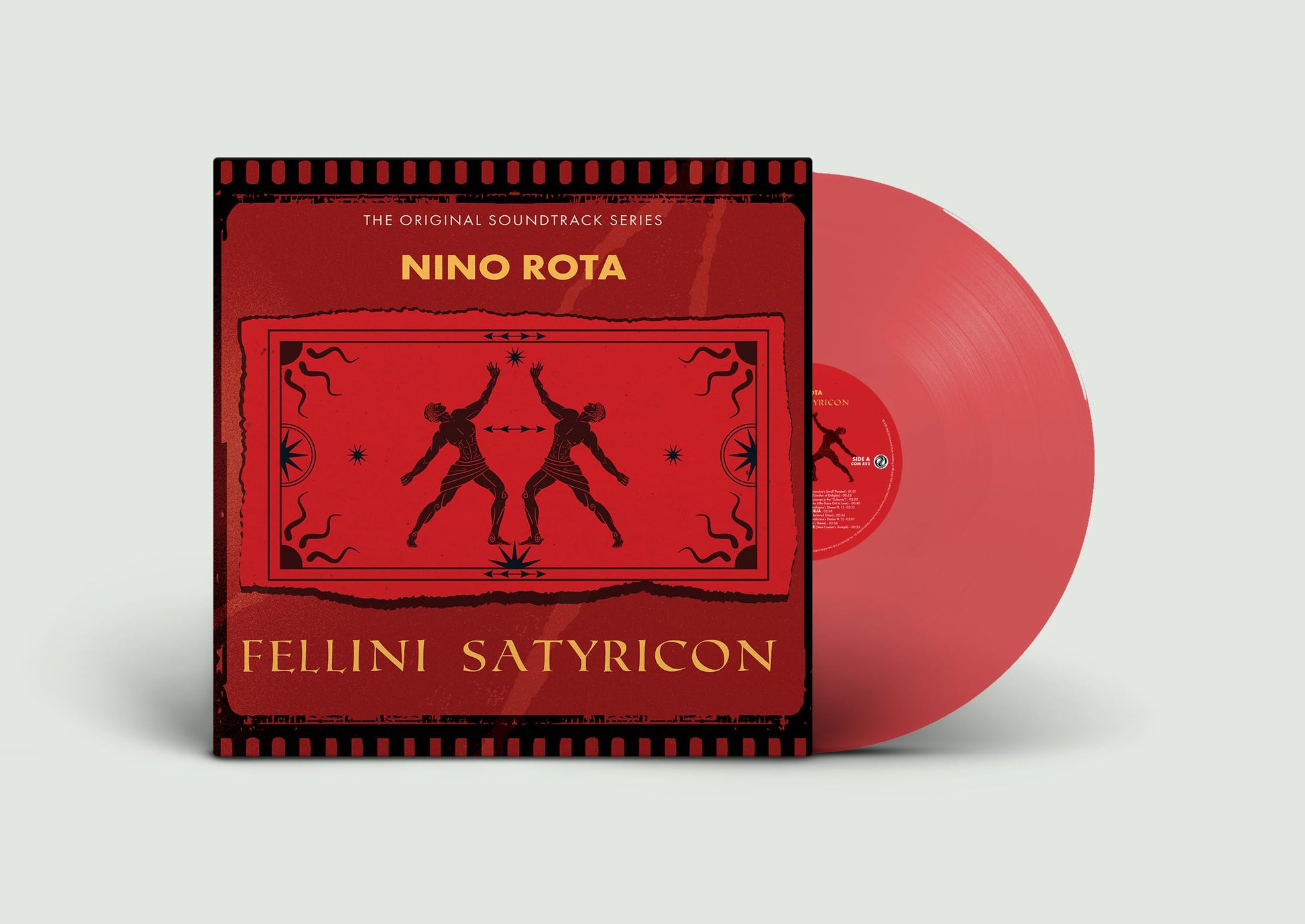 Nino Rota (W/Cd) (Ita) - Fellini Satyricon - O.S.T. (W/Cd) (Ita) [LP] Vinyl Record Album Cover