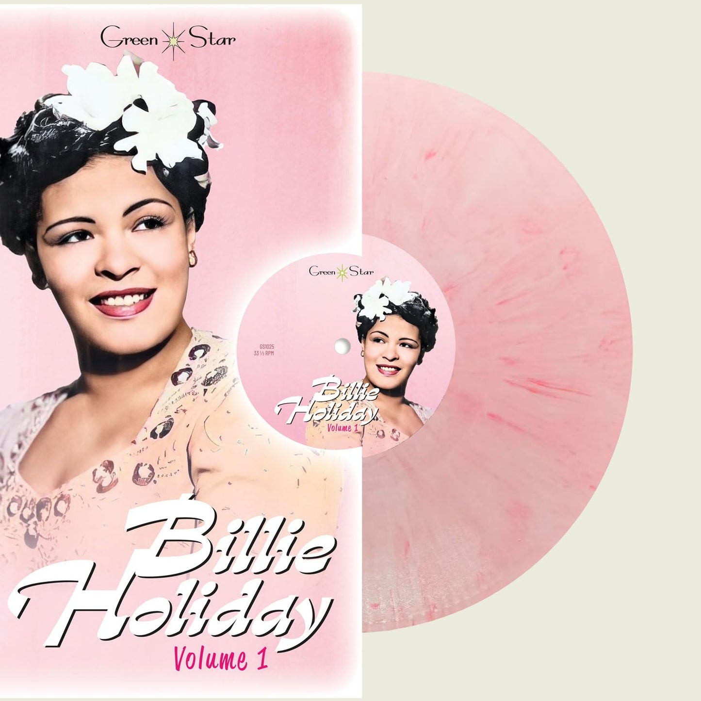 Billie Holiday - Volume 1 [Colored Vinyl] (Pnk) (Ita) Vinyl Record Album Cover