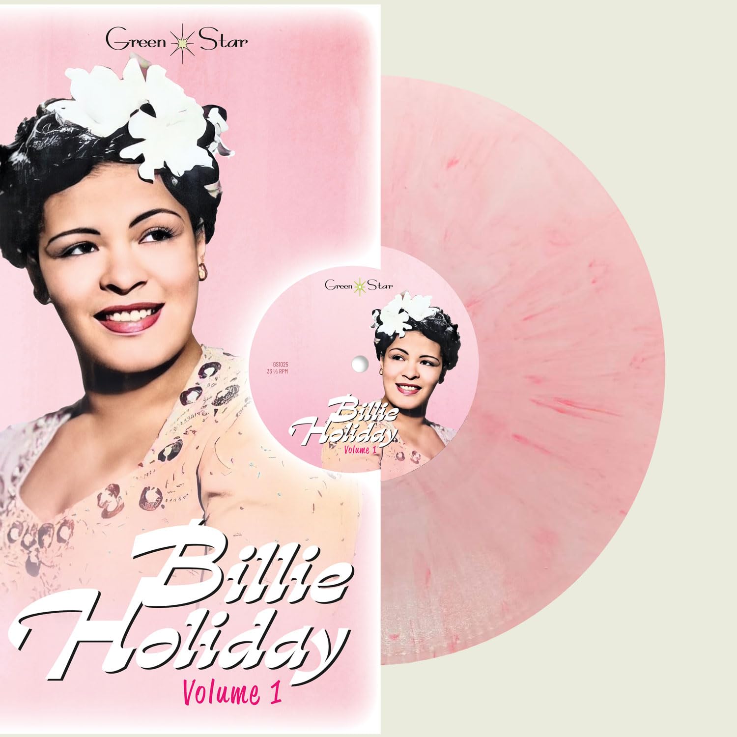 Billie Holiday - Volume 1 [Colored Vinyl] (Pnk) (Ita) Vinyl Record Album Cover