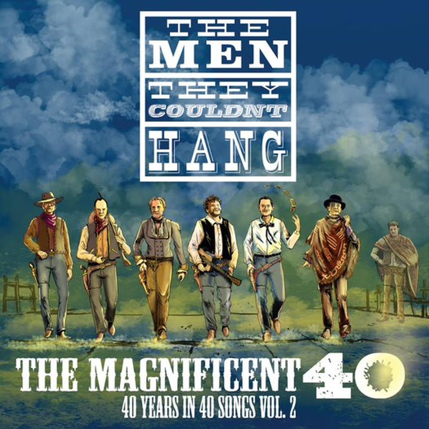 Men They Couldn't Hang - Magnificent 40 Vol 2 [LP] Vinyl Record Album Cover