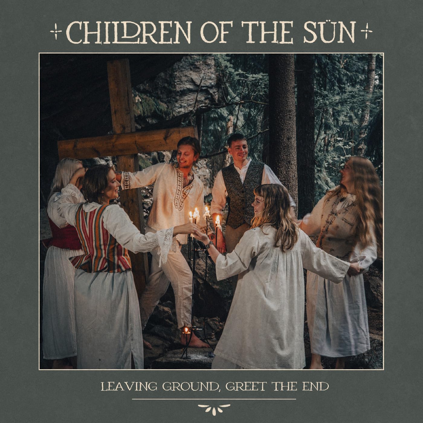 Children Of The Sun - Leaving Ground Greet The End (Uk) [LP] Vinyl Record Album Cover