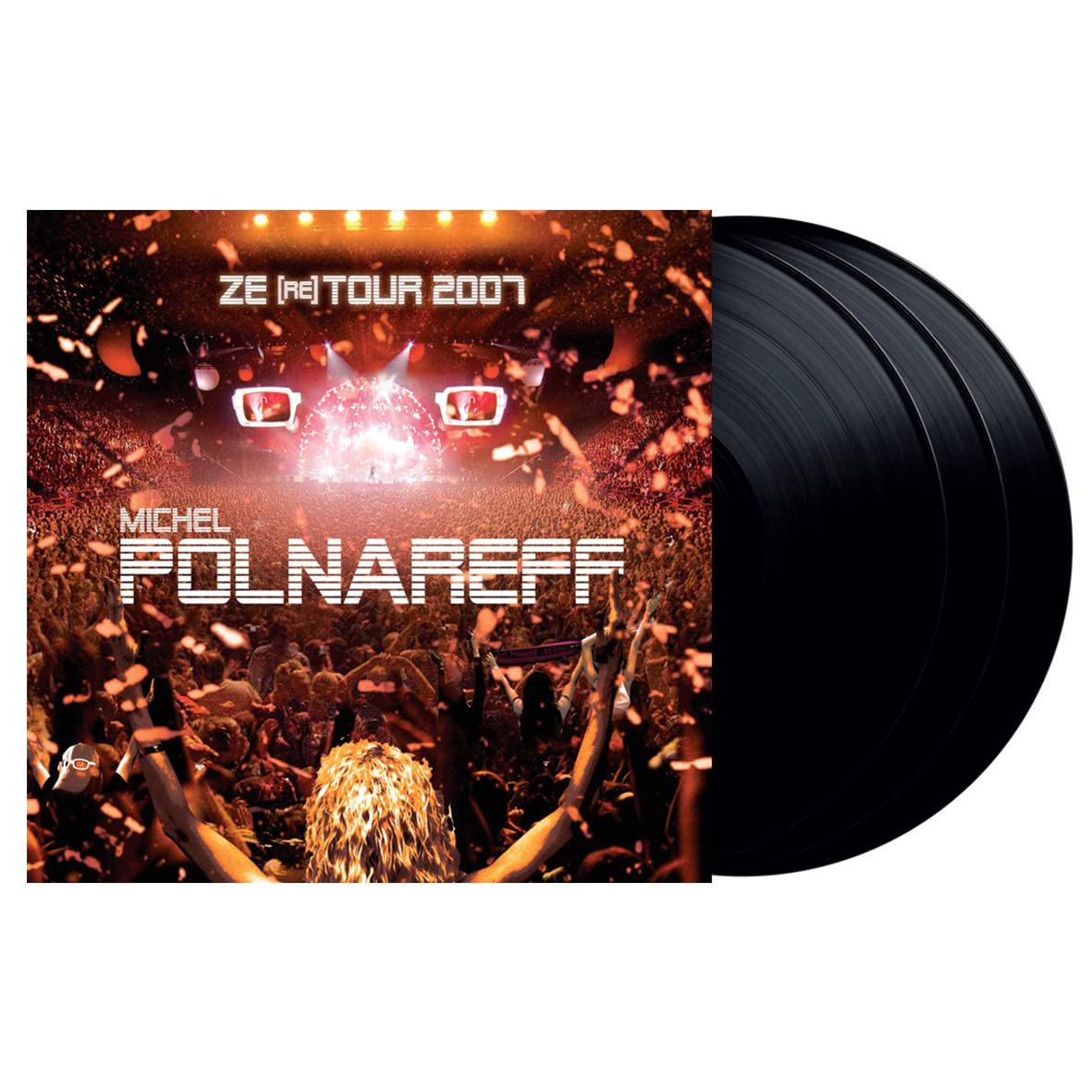 Michel Polnareff - Ze (Re) Tour 2007 [LP] Vinyl Record Album Cover