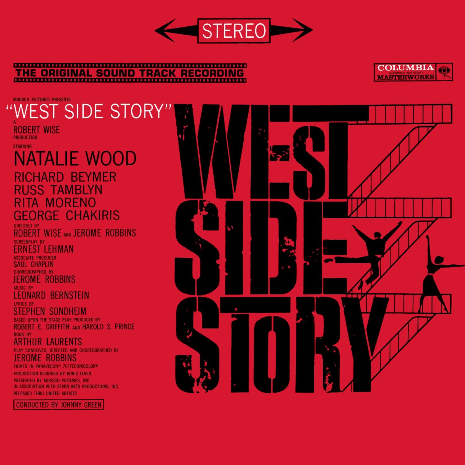 Leonard Bernstein - West Side Story (Original Soundtrack) [LP] Vinyl Record Album Cover