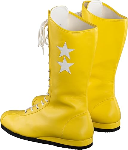 Macho Wrestler Man Madness Yellow Boots