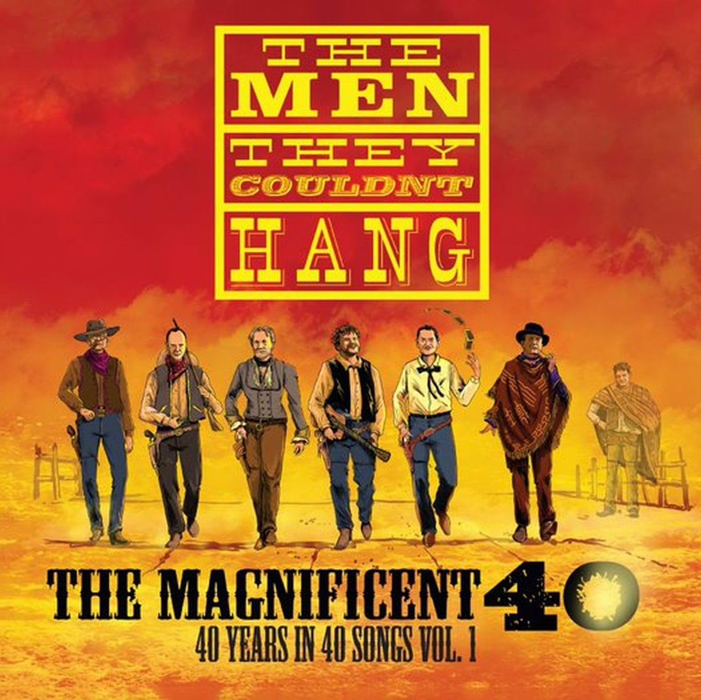 Men They Couldn't Hang - Magnificent 40 Vol 1 [LP] Vinyl Record Album Cover