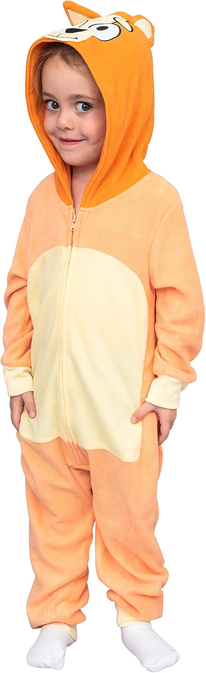 Kids Unisex Playful Colorful Dog Halloween Cosplay One Piece Costume