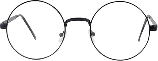 Round Circle Frame Unisex Kid Movie Wizard Halloween Costume Cosplay Glasses