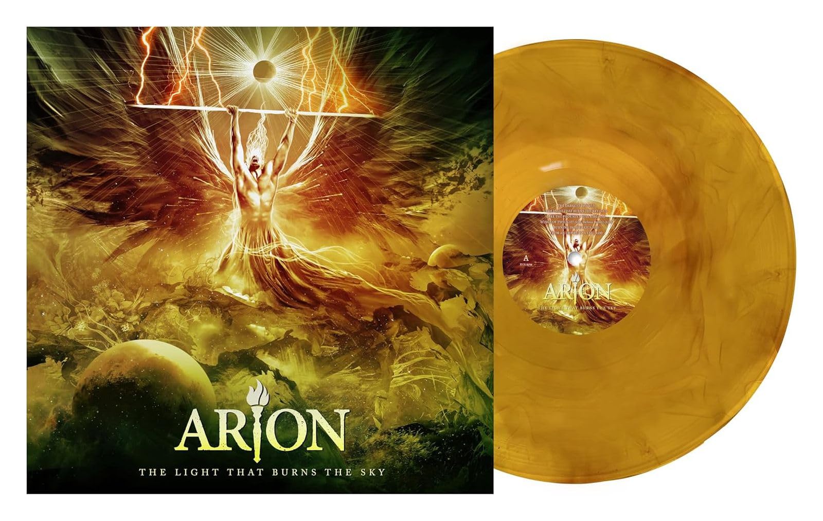 Arion - Light That Burns The Sky (Uk) [LP] Vinyl Record Album Cover