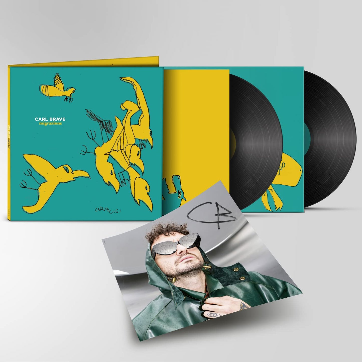 Carl Brave - Migrazione (Auto) (Ger) [LP] Vinyl Record Album Cover