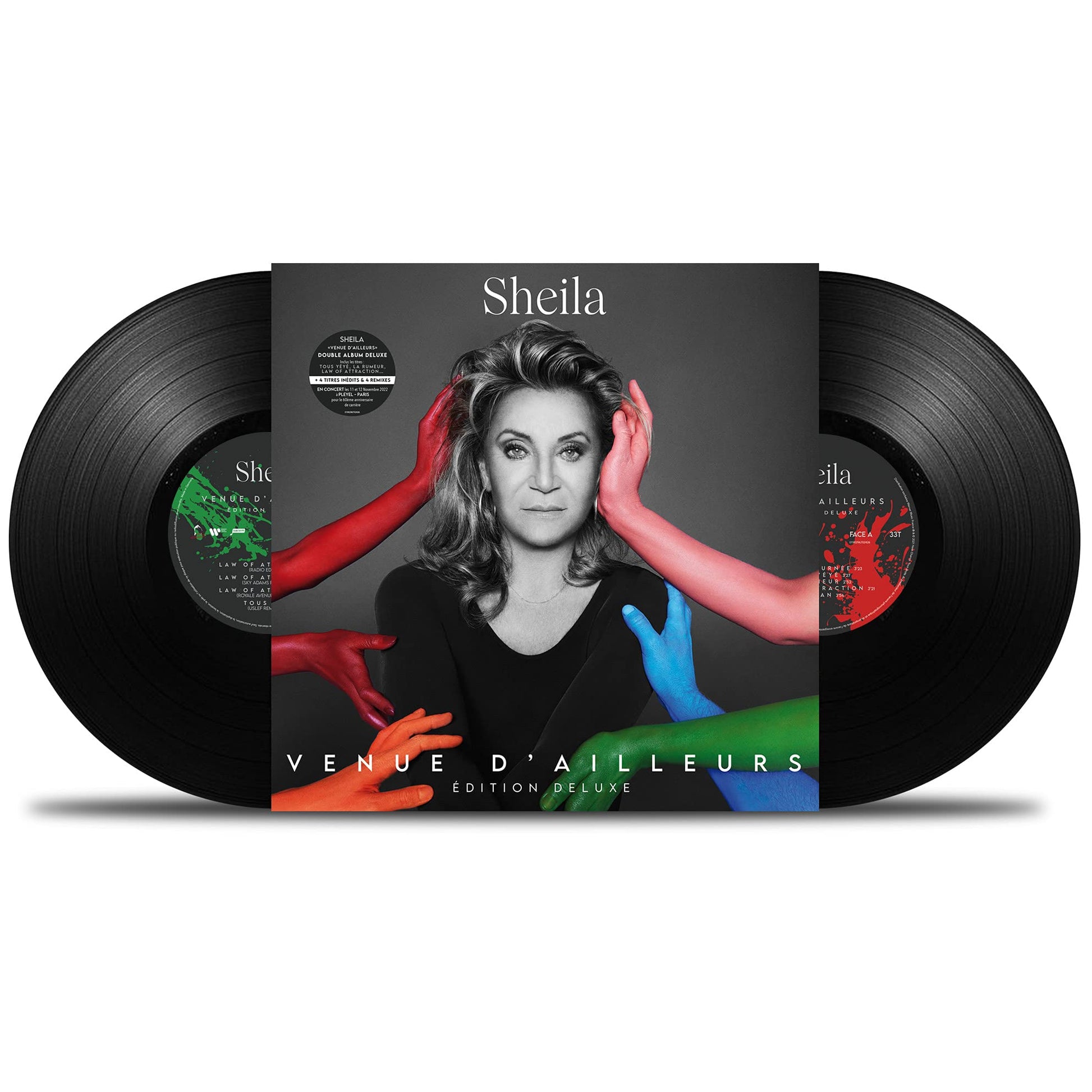Sheila - Venue D'ailleurs - Deluxe Edition [Deluxe] (Uk) Vinyl Record Album Cover