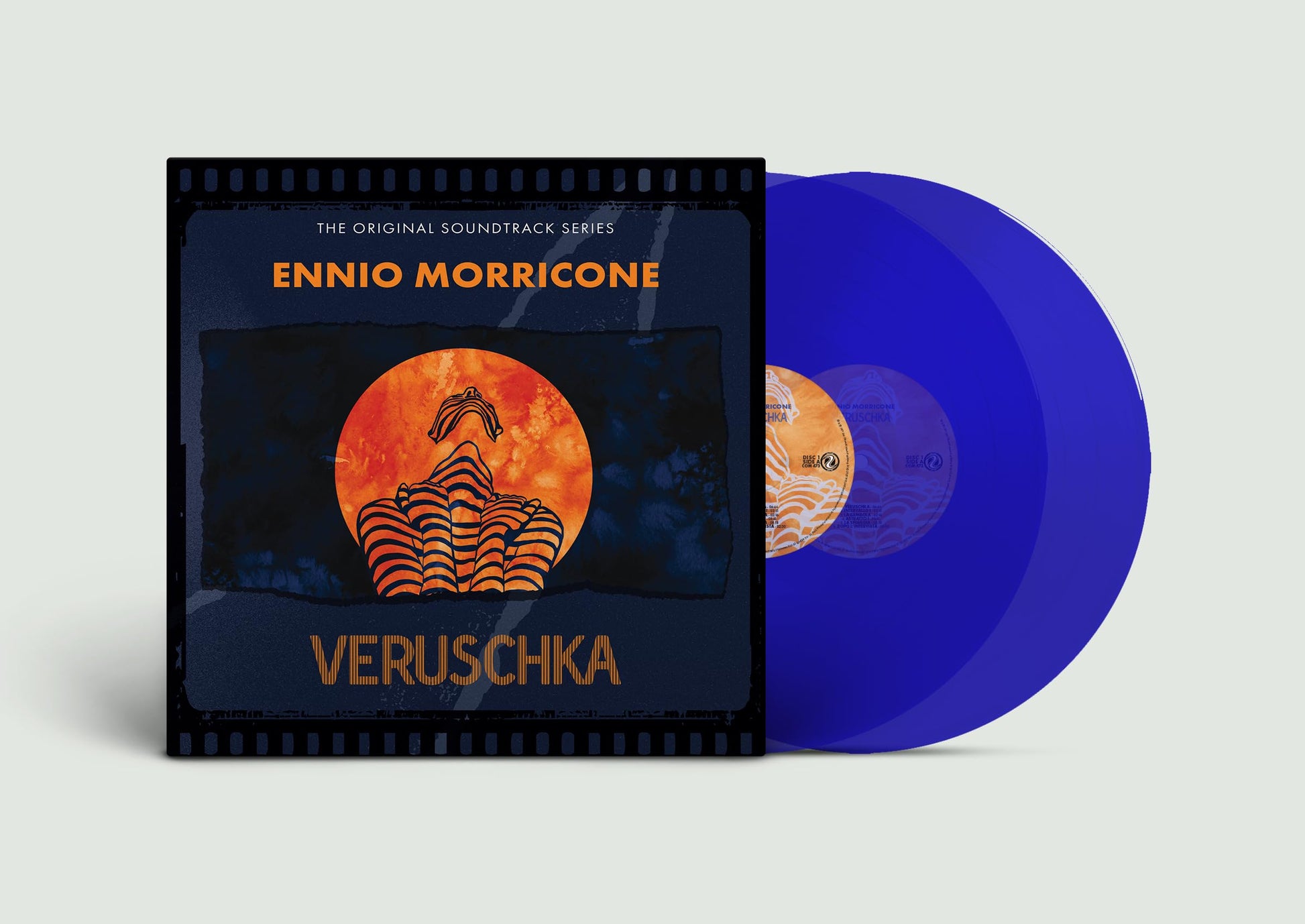 Ennio Morricone (W/Cd) (Blue) (Colv) (Ita) - Veruschka - O.S.T. (W/Cd) (Blue) [Colored Vinyl] (Ita) Vinyl Record Album Cover