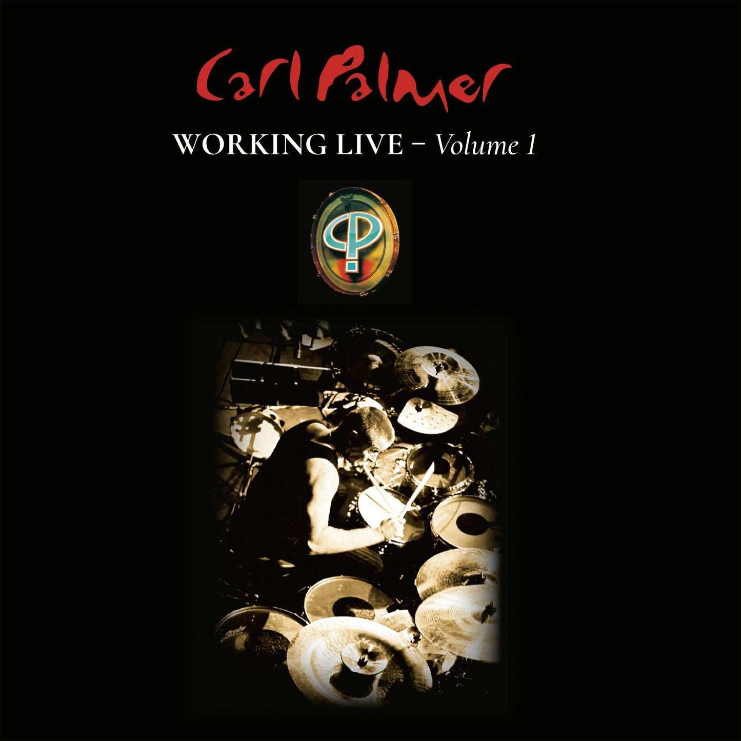 Carl Palmer - Working Live 1 [LP] Vinyl Record Album Cover