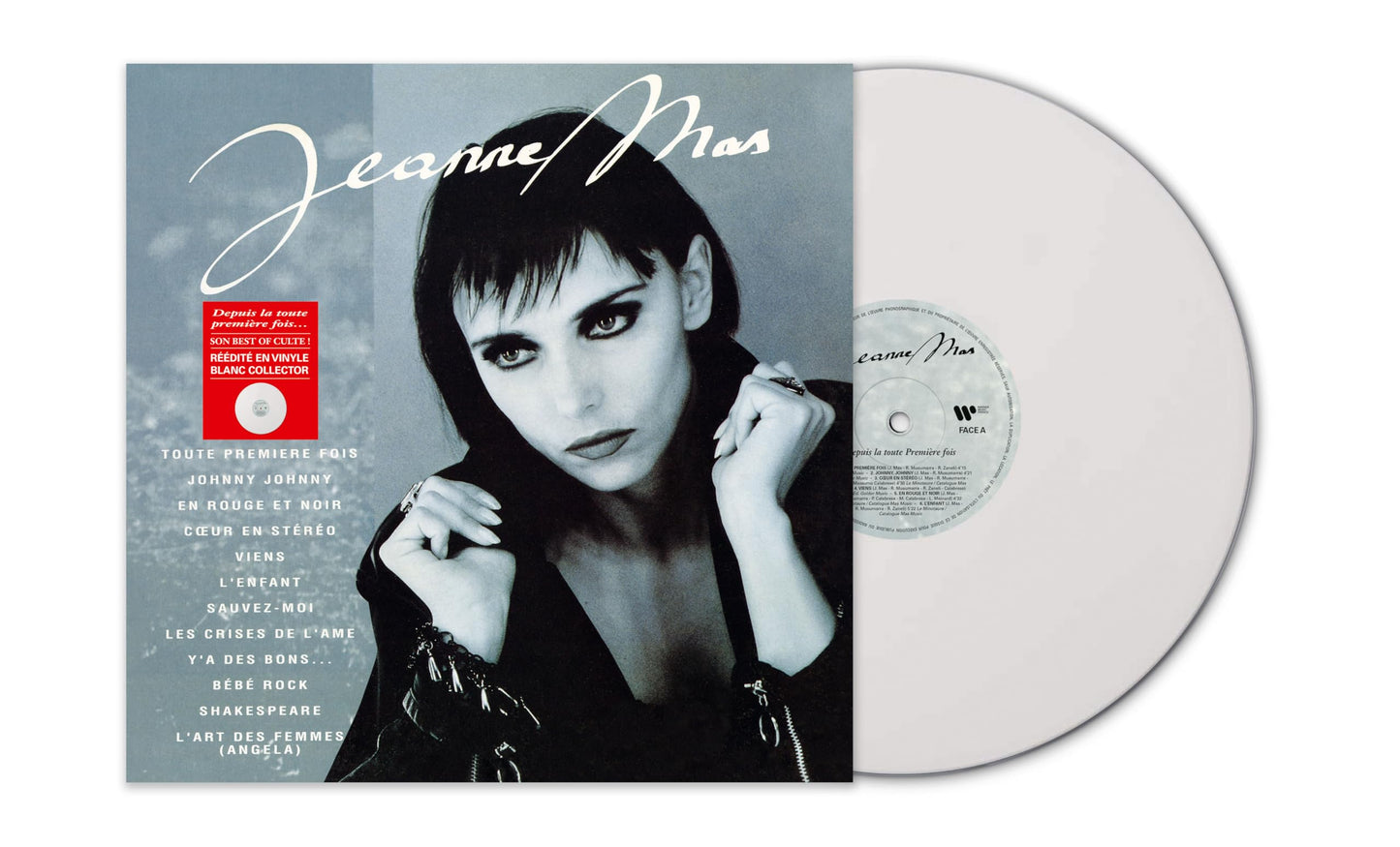 Mas, Jeanne - Depuis La Toute Premiere Fois [LP] Vinyl Record Album Cover