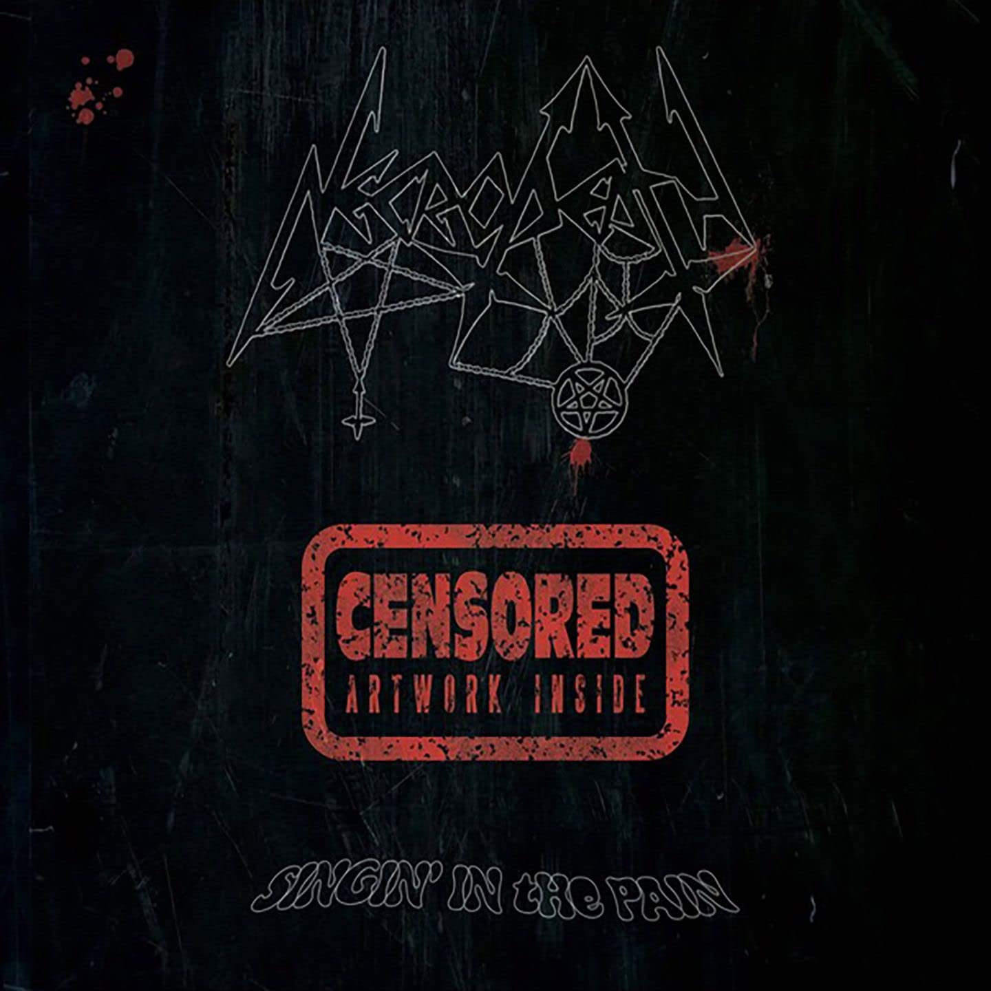 Necrodeath - Singin In The Pain [LP] Vinyl Record Album Cover