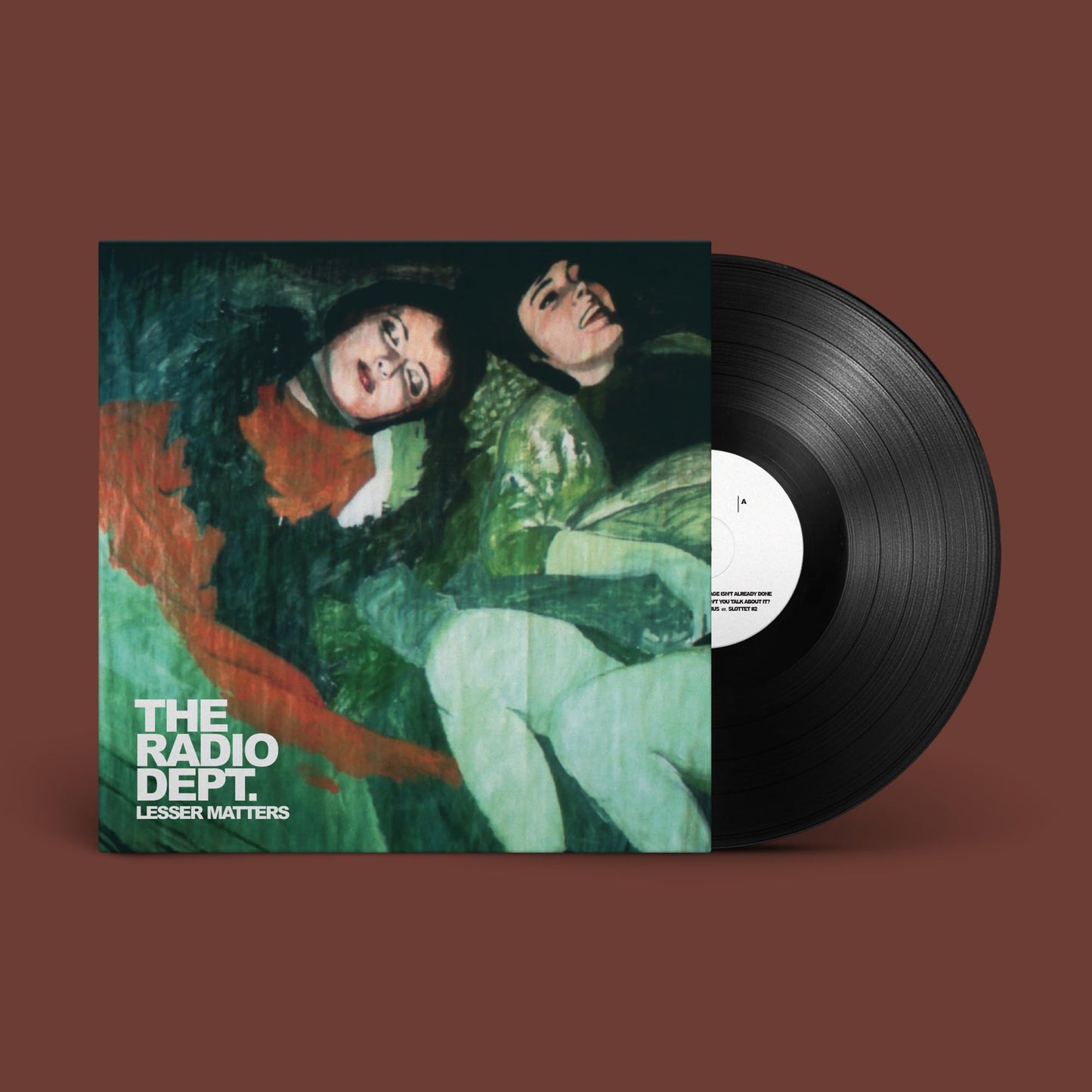 Radio Dept. - Lesser Matters (Uk) [LP] Vinyl Record Album Cover