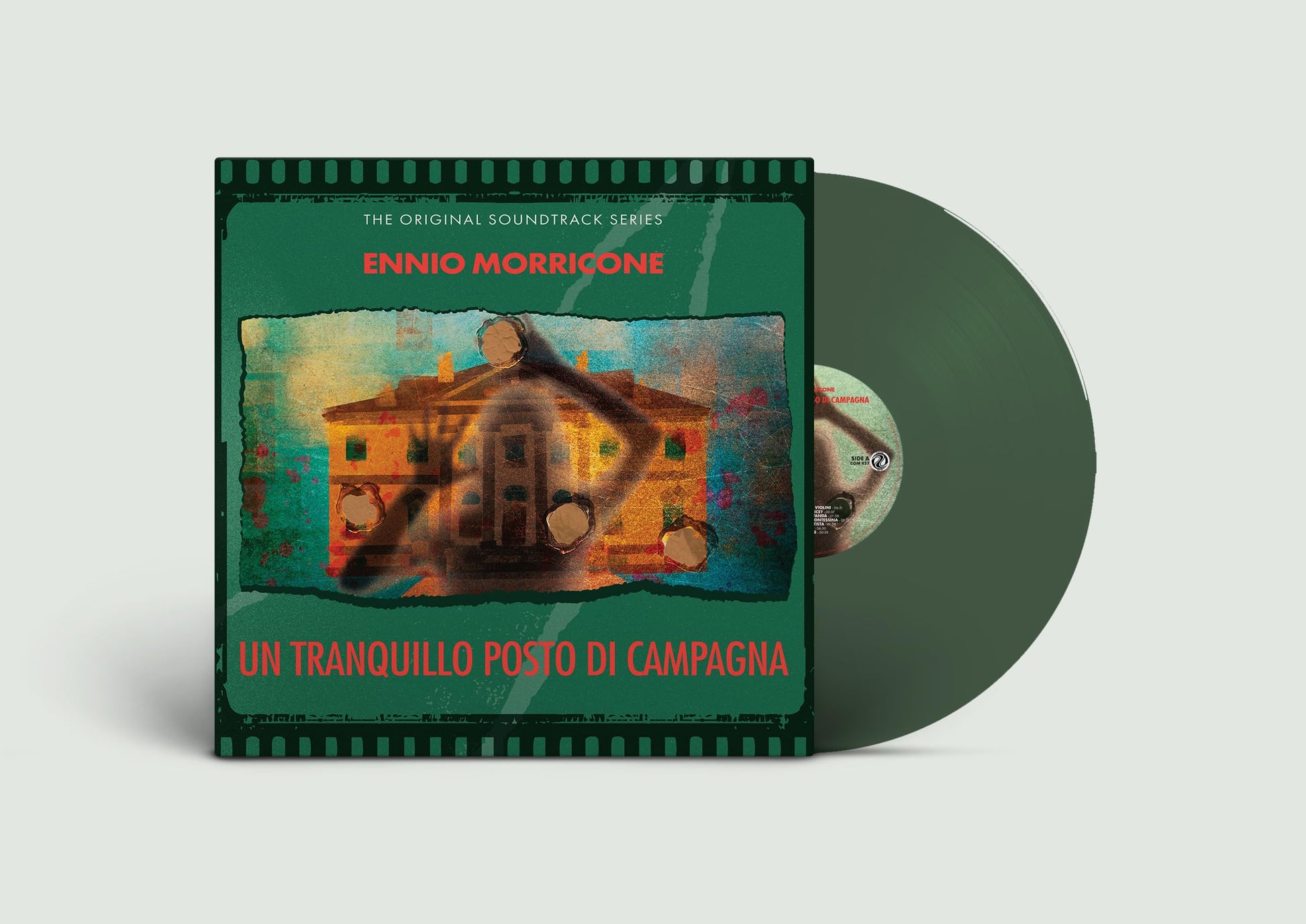 Un Tranquillo Posto Di Campagna (Original Soundtrack) - Limited 180-Gram Translucent Green Colored Vinyl with CD [LP] Vinyl Record Album Cover