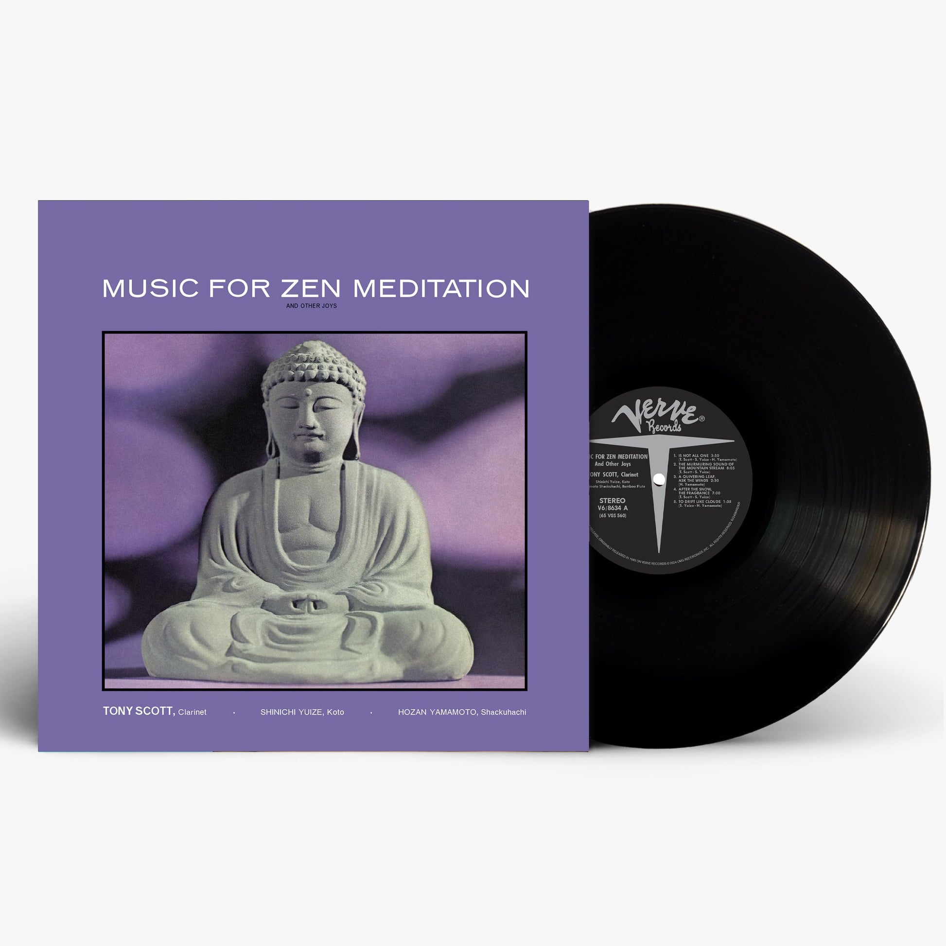 Tony Scott - Musc For Zen Meditation (Can) [LP] Vinyl Record Album Cover