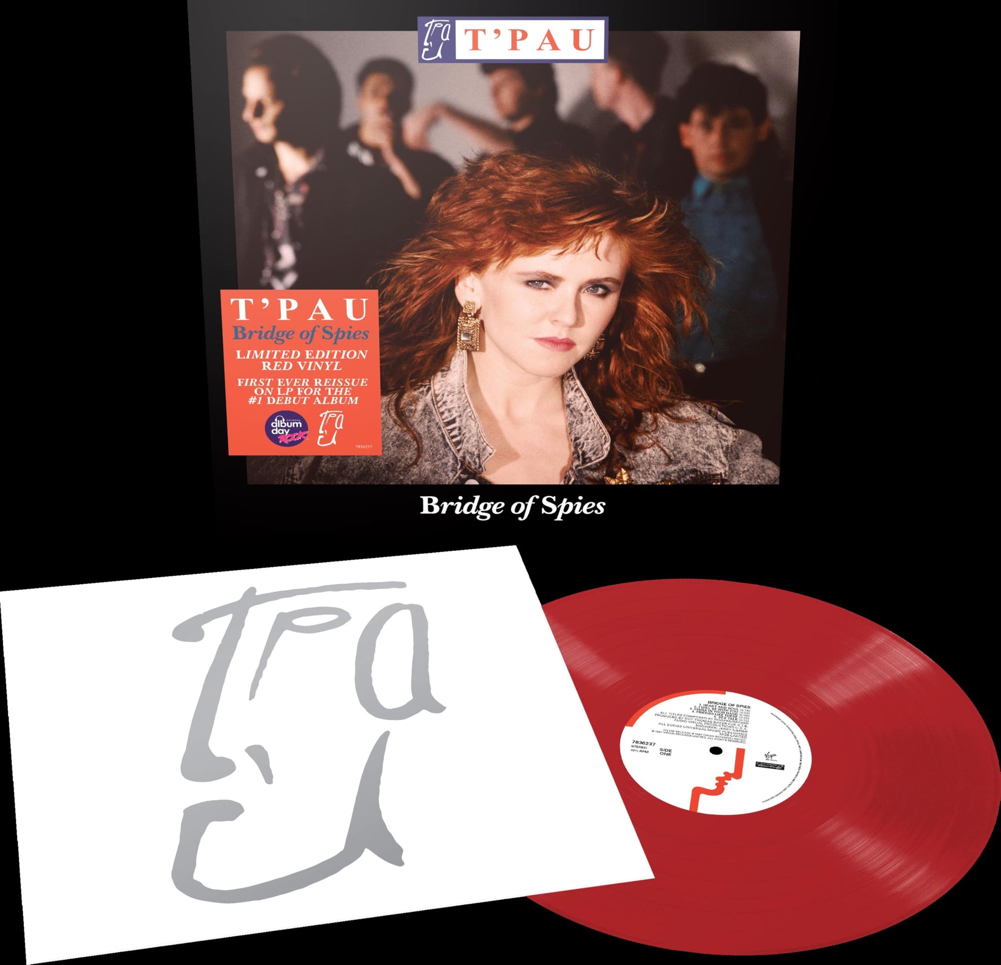 T'Pau - Bridge Of Spies (Uk) [LP] Vinyl Record Album Cover