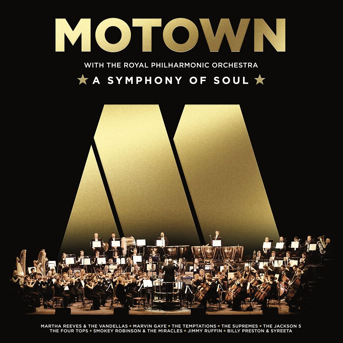 Royal Philharmonic Orchestra - Motown: A Symphony Of Soul [180 Gram] Vinyl Record Album Cover