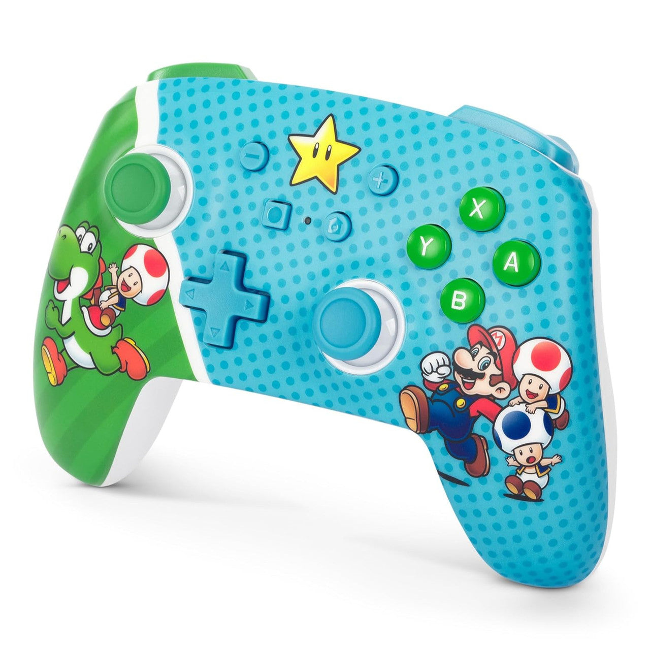 PowerA - Switch Controller Enhanced Wireless: Nintendo: Super Star Friends - PowerA