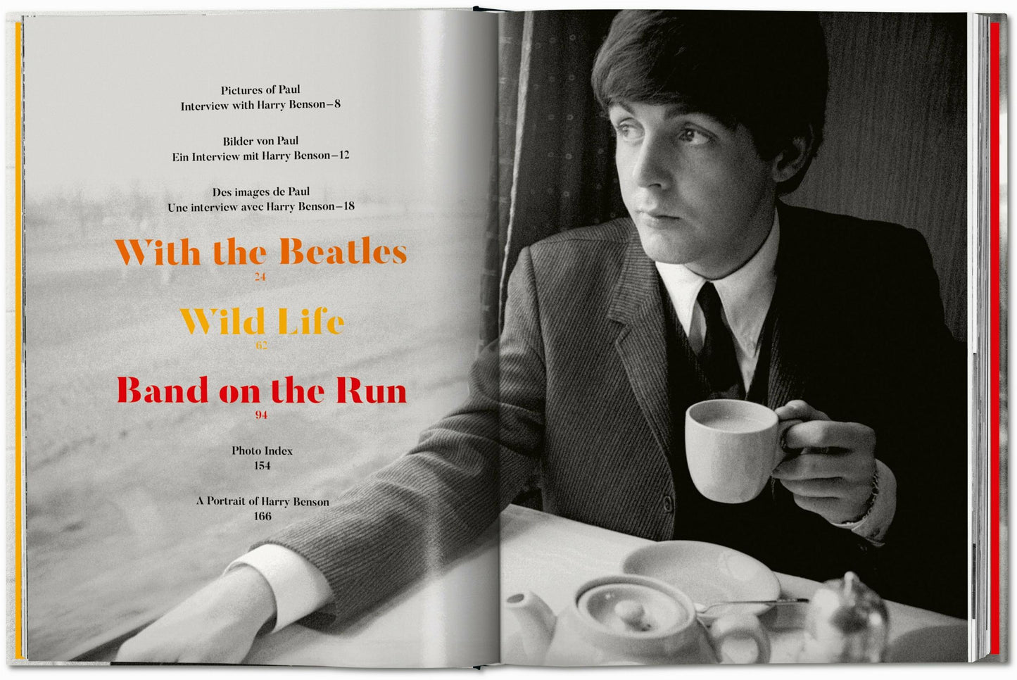 Harry Benson. Paul (German, French, English) Book
