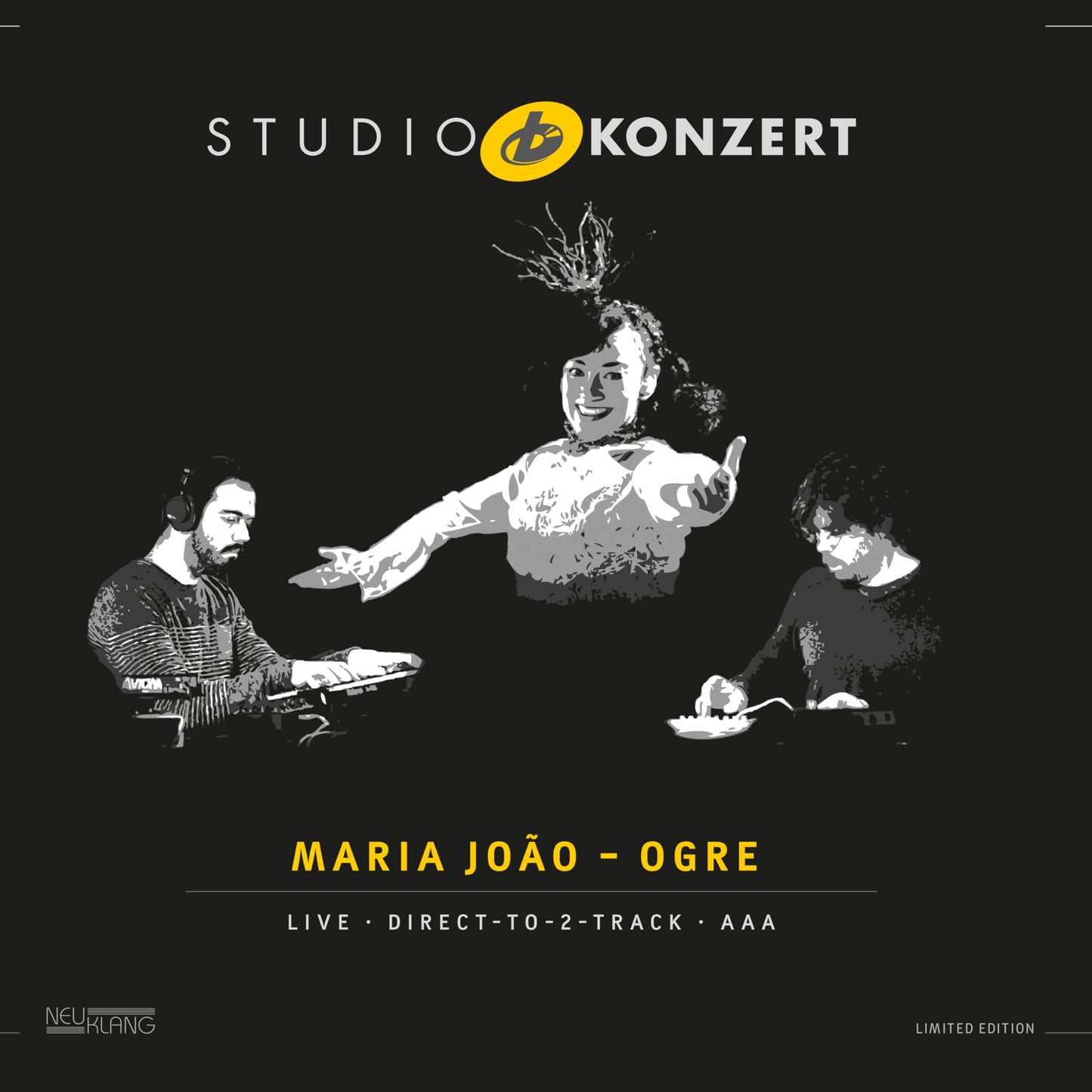 Maria Ogre Joao - Studio Konzert [LP] Vinyl Record Album Cover